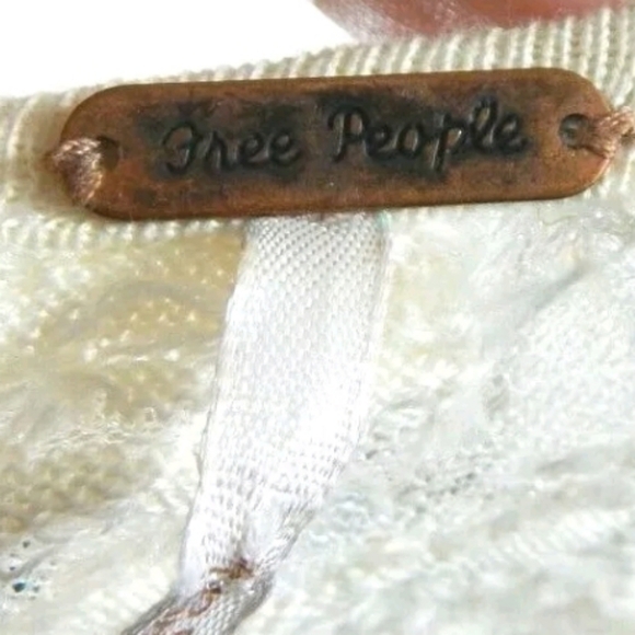 Free People Sheer Floral Lace Pullover Top - Picture 7 of 7